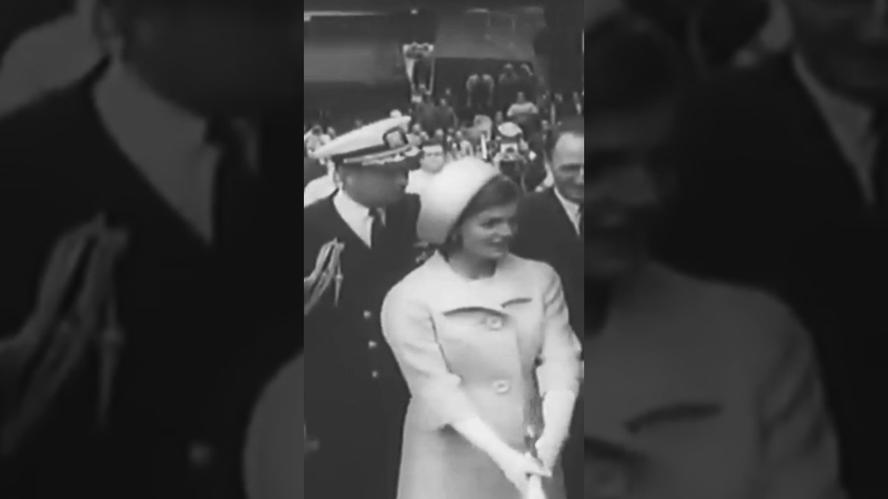 Jacqueline Kennedy Launches the USS Lafayette | 1962