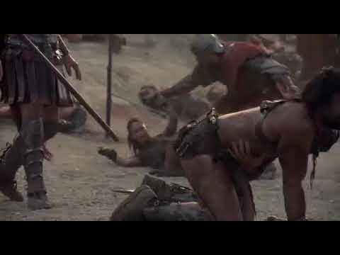 Spartacus   kriksusun ölümü duygusal sahne