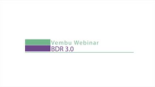 Webinar on Vembu BDR v3 0 & Competitive Analysis 4/23/15. News