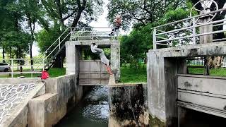 How to preparation for extreme flip over the gap🔥