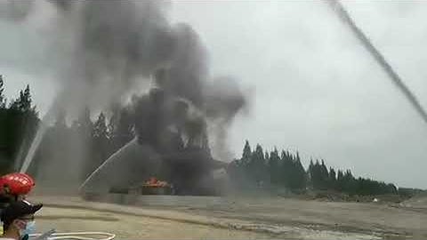 New Dahua Technology - Explosion-Proof Fire Fighting Robot Test 2022