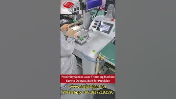 Proximity Sensor Laser Trimming Machine Easy to Operate, Built for Precision#lasertrimming