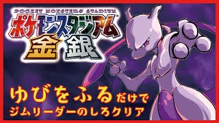 【うらフスベジム1日目】ゆびをふるのみでジムリーダーのしろクリアする【ポケモンスタジアム金銀】