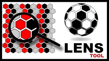 LENS Tool || How to use lens in Coreldraw || LENS EFFECT II Tutorial || IN HINDI....