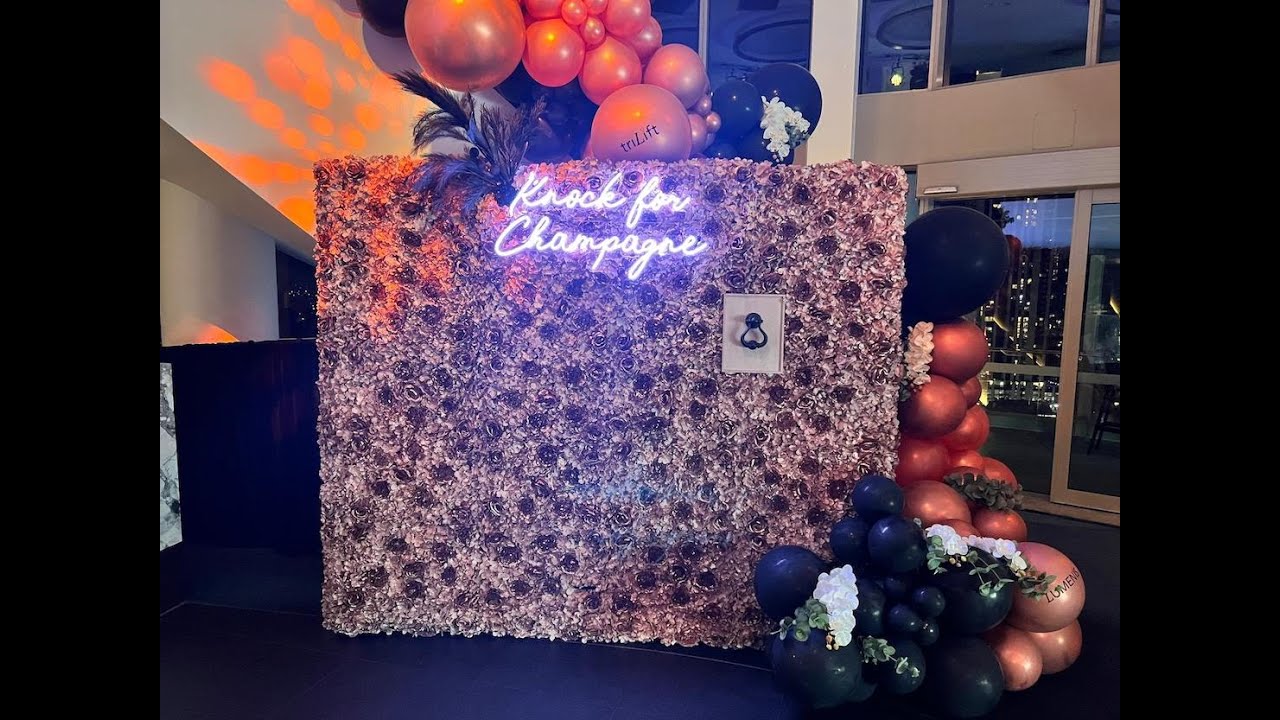 Rosé Living Champagne Wall YouTube