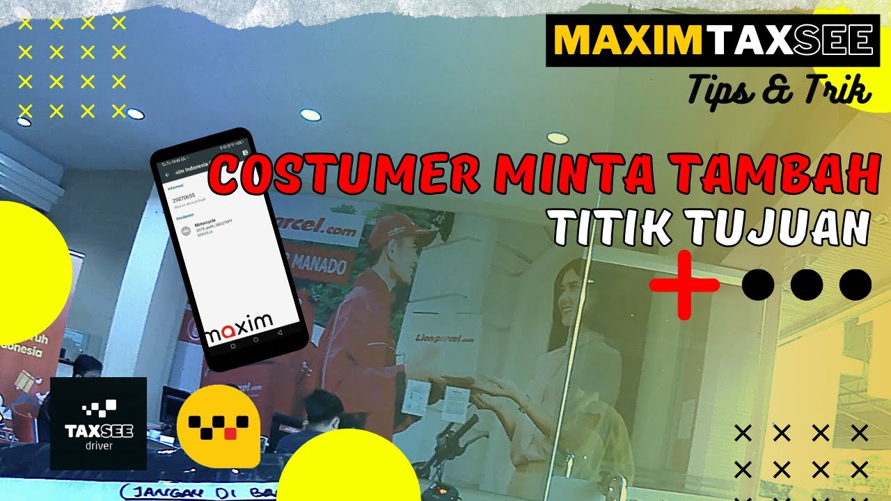 Cara Menambah Alamat di Maxim, Tutorial Bike Maxim Driver, Cara ...