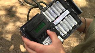 Setting up a camera trap for Tasmanian Devils