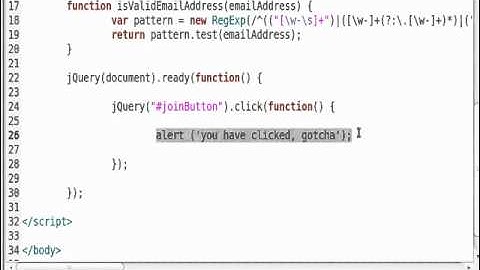 jQuery Tutorial - Using Mouse Events and Event Handlers