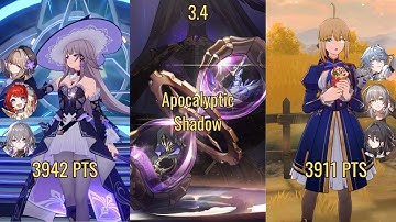 2 Eruditions in Disguise | E2S1 Herta and E0S1 Saber | Apocalyptic Shadow 3.4