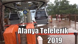 19 января 2019 Alanya Teleferik Я это сделал Первый раз в жизни на канатной дороге