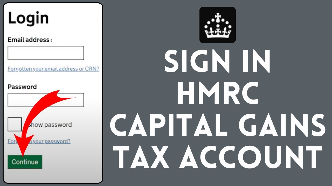 How to Sign In to HMRC Capital Gains Tax Account 2024 | Tax Tutorial