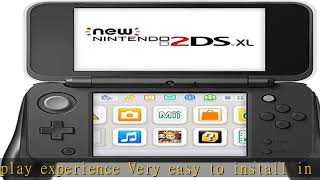 Gorliskl Hand Grip Handle Holder Case Bracket For Nintendo 2Ds Xl With 1 Stylus And 1 Clear Case &