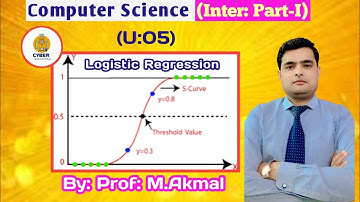 Data Analytics & Machine Learning Mastery Starts with Logistic Regression!U#05 Computer Inter:Part-I