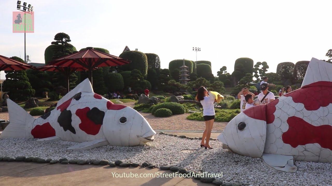 Koi Fish Park ( RinRin Park ) in Ho Chi Minh City - Vietnam Travel 2018 | Street Food And Travel