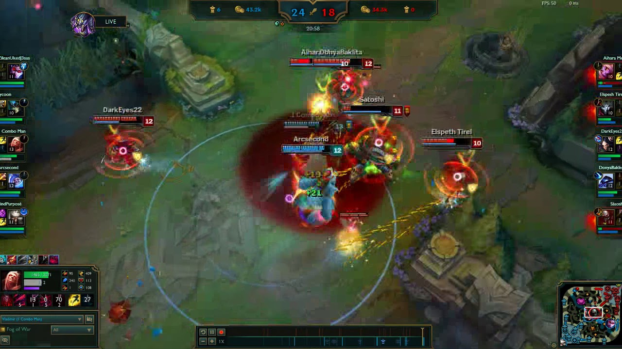 3v5 Pentakill Pure AP Vladimir