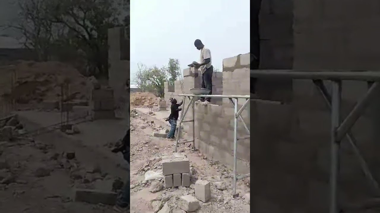 MY 2 BILLION OLD GHANA 🇬🇭 CEDIS HOUSE 🏠- FROM THE SCRATCH TO FINISH. 