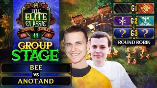 The $25,000 Elite Classic II - Main Event! Group Stage - Bee vs Anotand