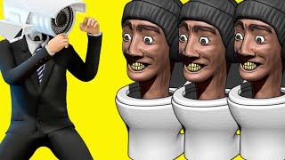 Skibidi Toilet vs Cameraman Cartoon Animation