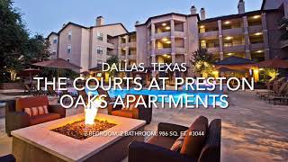 The Courts at Preston Oaks Apartment Homes, Dallas, TX: 2-Bedroom