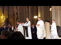 La Messa di mattina a Notre Dame de Paris ( 8/12/2017)
