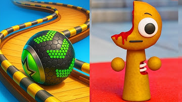 Spranky Survival vs Going Balls -  MAX LEVEL Gameplay Walkthrough (Android,ios)