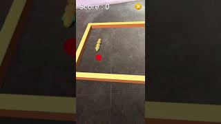 Popular Augmented Reality 3D Snake Game for iPhone screenshot 1