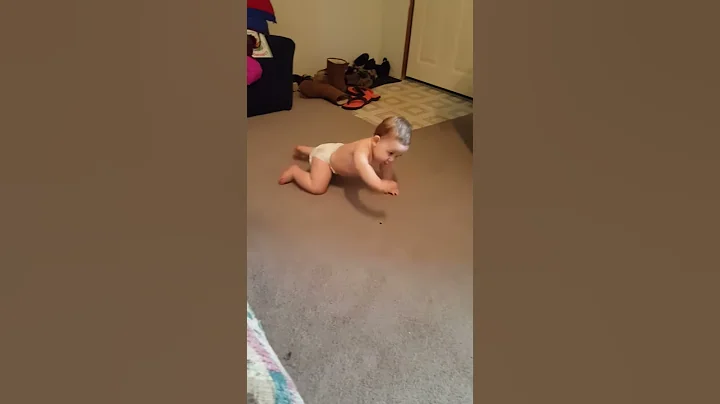 How to train a baby girl to crawl