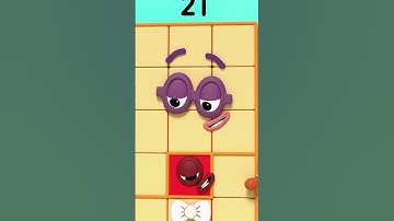 Meet Number Twenty-One | Learn to count | Numberblocks #shorts