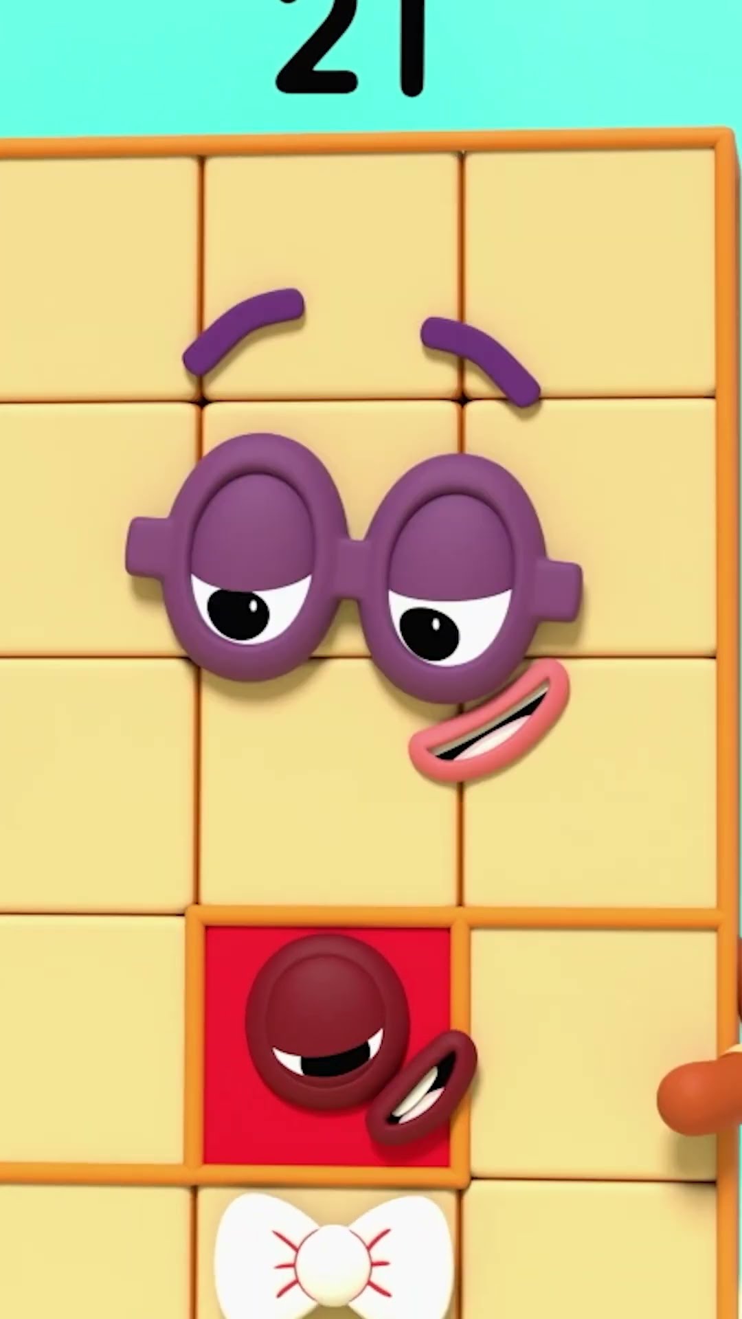 Meet Number Twenty-One | Learn to count | Numberblocks #shorts