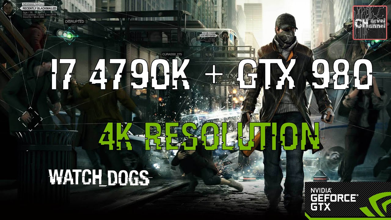 WATCH DOGS| i7 4790K | GTX 980 AMP! | ►NVIDIA DSR◄