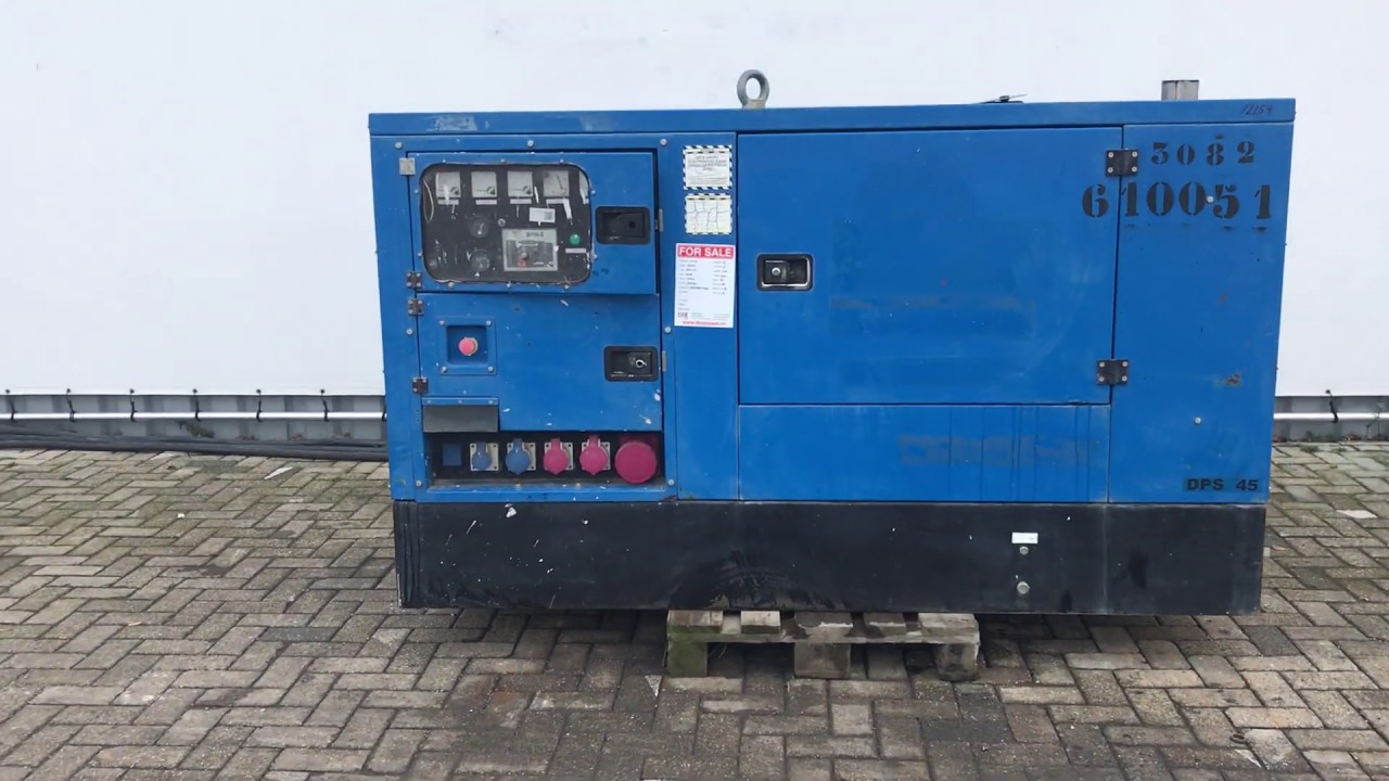 DPX Power Gesan DPS45 Perkins 50 kVA Generator DPX12159 YouTube