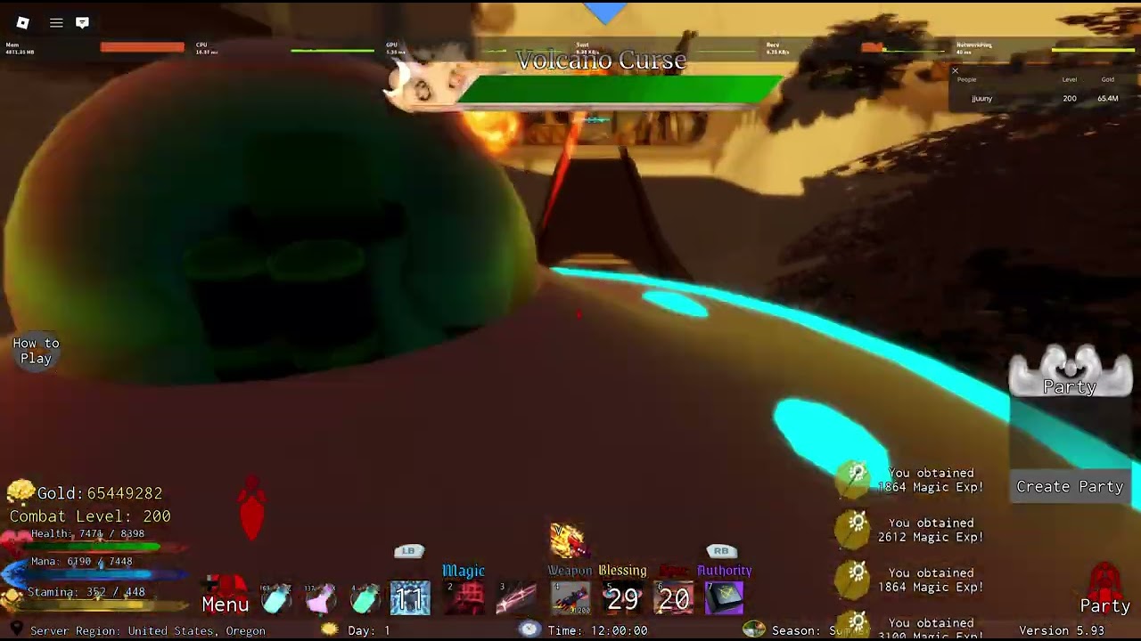 New magic skill in lrw vs S rang gate | legends re written