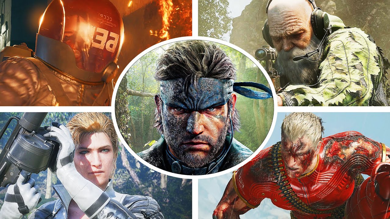 Metal Gear Solid Delta: Snake Eater - All Bosses + With Cutscenes and Ending (4K)