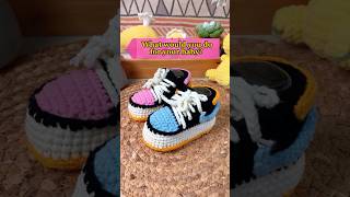 Quick & Easy Crochet Baby Shoes👟💕 | Perfect Handmade Gift For Baby | Easy to Crochet🤗