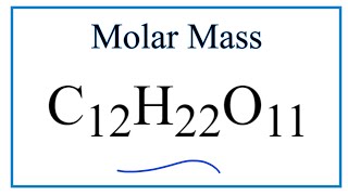 Molar Mass / Molecular Weight of C12H22O11: Sucrose (sugar) screenshot 1