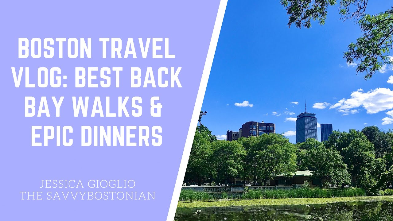 My Favorite Walks in Boston's Back Bay & Epic Dinners at Oak Bar
