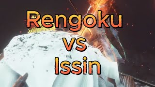 Fiery Hashira Rengoku vs Isshin Sword Master
