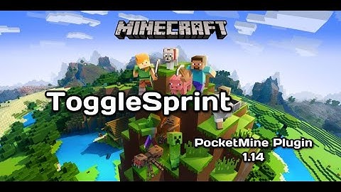 ToggleSprint | PocketMine Plugin | MCPE | Foxayz