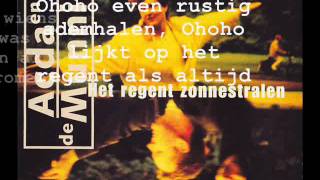 Video thumbnail of "Acda en de Munnik - het regent zonnestralen + lyrics (songtekst)"