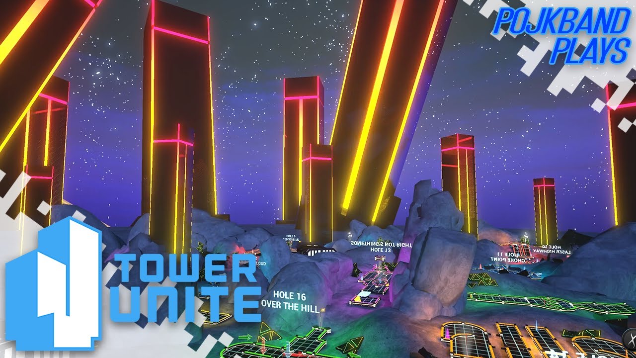 TOWER UNITE MINIGOLF! - Close Finish! pause challenge