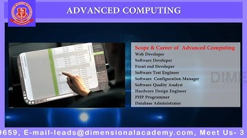 ADVANCED COMPUTING