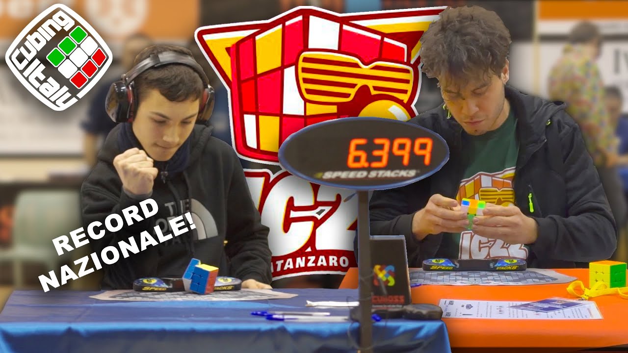 FINALE DEI CAMPIONATI ITALIANI 2022 DI CUBO DI RUBIK 3x3! IC 2022 Head to Head Finals