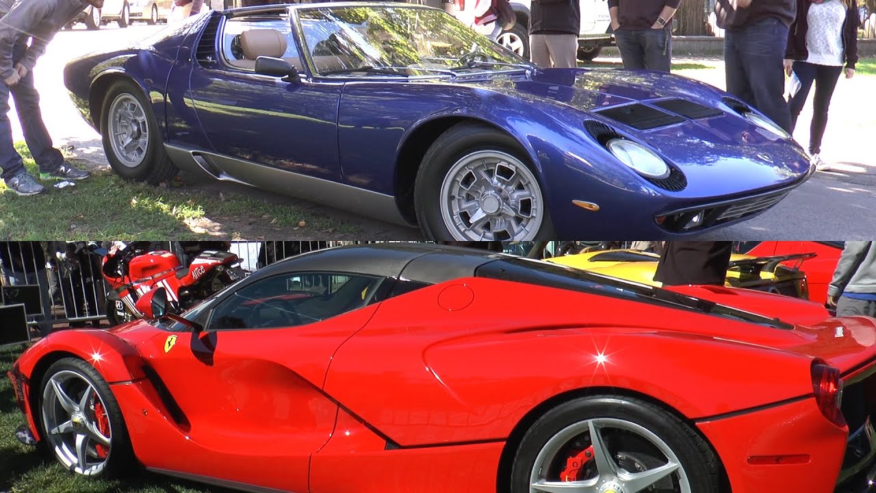 The Boston Cup 2016 - Ferrari LaFerrari, F40, Bugatti Veyron, Ford GT, Pagani Zonda S Roadster, etc