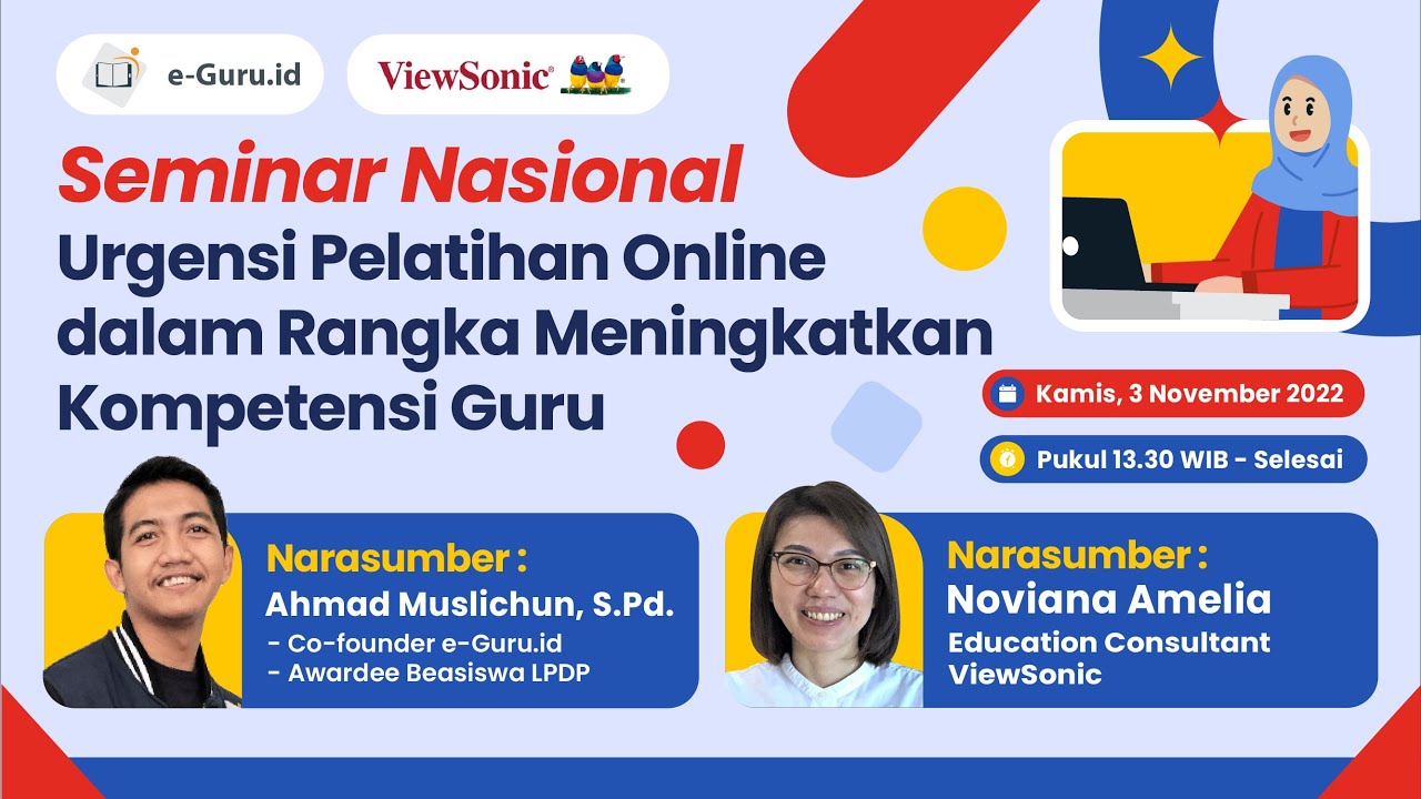 Seminar Nasional Urgensi Pelatihan Online Dalam Rangka Meningkatkan Kompetensi Guru Youtube