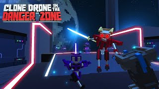 I defeat the emperor to save the humans in Clone Drone In The Danger Zone - Chapter 5