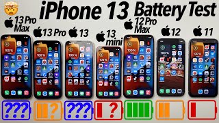 iPhone 13 ULTIMATE iPhone Battery Test!