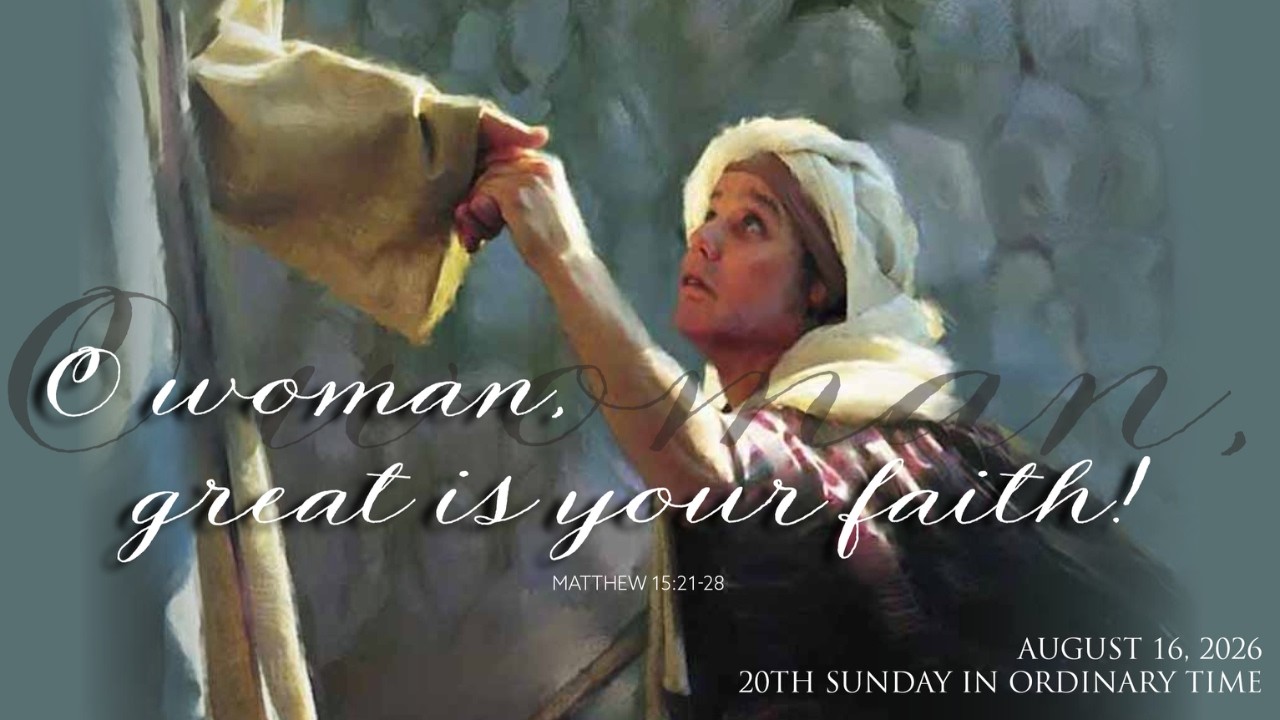 Sunday Morning Mass 9:00am August 16, 2026