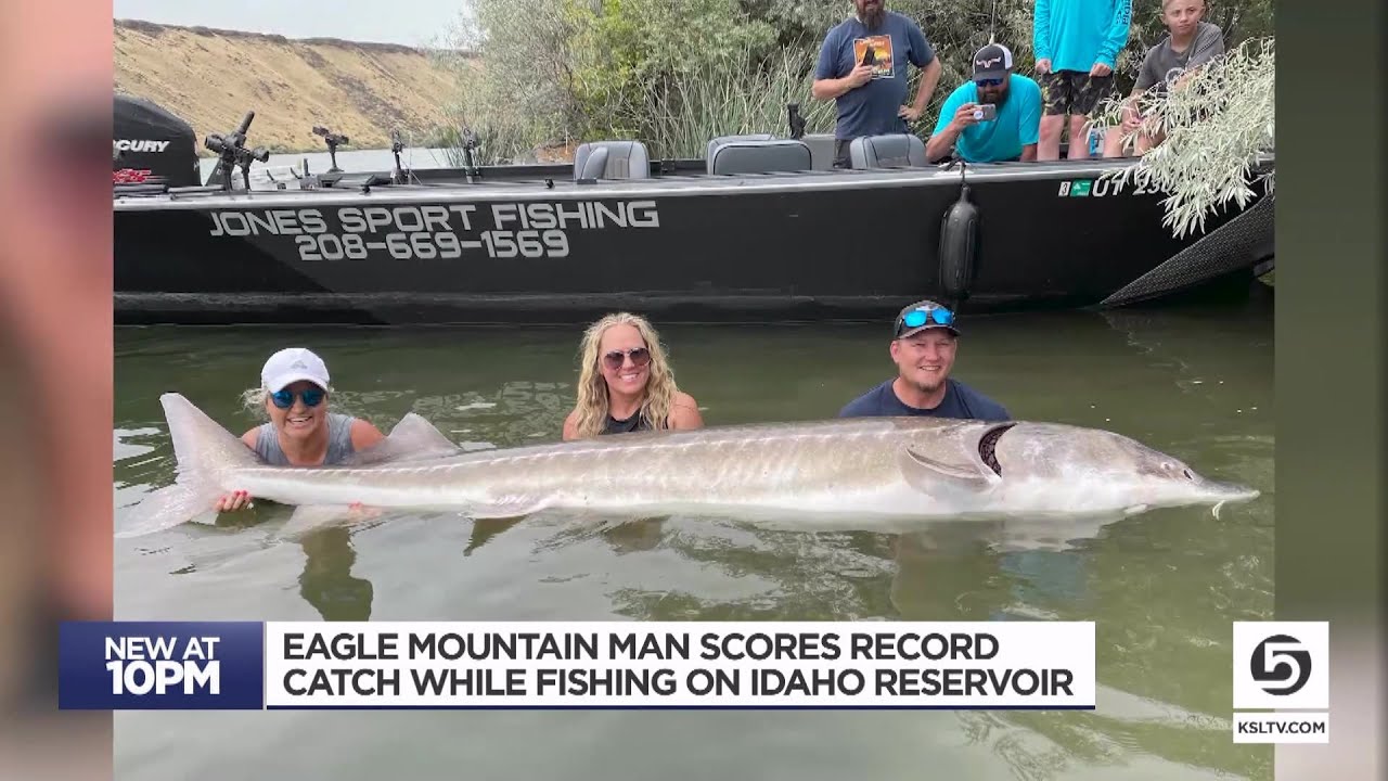 Utah man comes home from Idaho with tale of state record sturgeon catch