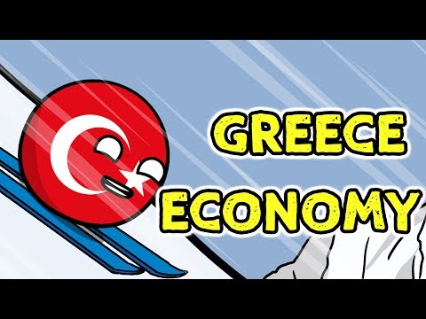 Floor is lava | Greece economy - Countryballs