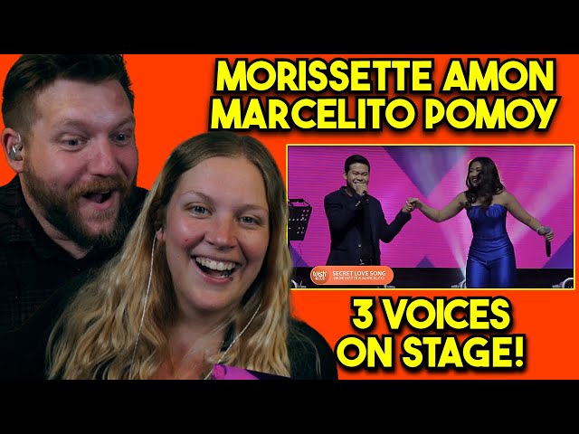 Morissette Amon & Marcelito Pomoy - Secret Love Song | First Time Reaction! class=